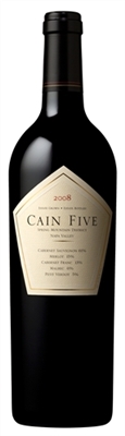 2012 Cain Five Spring Mountain District, Napa Valley Red 1.5 LtrBlend 750 mlBlend