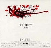 1999 Gaja Langhe Rosso Sitorey 750 ml