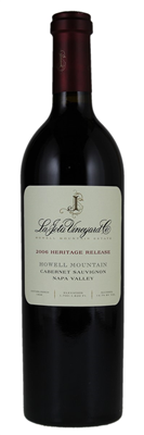 2006 La Jota Cabernet Sauvignon Heritage Release, Howell Mountain 750 ml