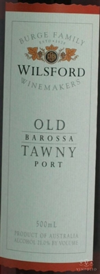 Burge Family Wilsford Old Barossa Tawny Port 500 ml