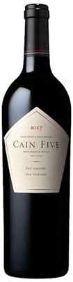 2017 Cain Five Spring Mountain District, Napa Valley Red Blend 750 ml