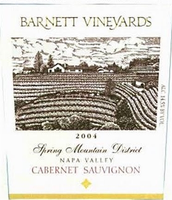 2004 Barnett Vineyards 'Spring Mountain District' Cabernet Sauvignon