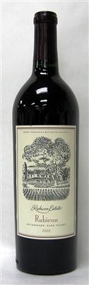 2002 Rubicon Estate Ruthorford Napa Valley Red Wine 750 ml