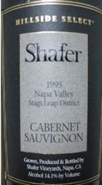 1995 Shafer Vineyards Hillside Select Cabernet Sauvignon 750 ml