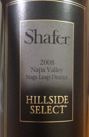 2008 Shafer Vineyards Hillside Select Cabernet Sauvignon 750 ml