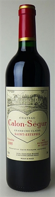 1995 Chateau Calon-Segur Bordeaux Red Blend from St. Estephe 750 ml