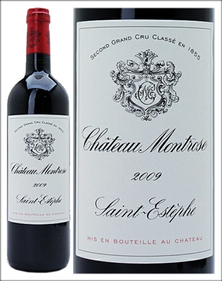 2009 Chateau Montrose Bordeaux Red Blend from St. Estephe, Bordeaux, France 750ml