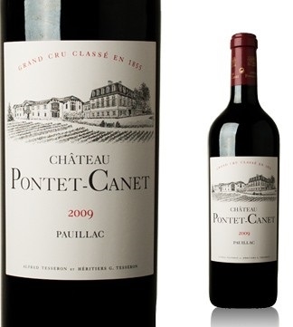 2009 Chateau Pontet-Canet Bordeaux Red Blend from Pauillac 750 ml