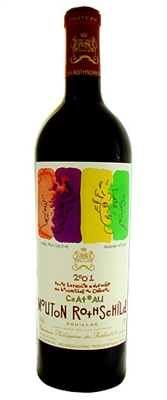 2001 Chateau Mouton Rothschild Bordeaux Red Blend from Pauillac 750 ml