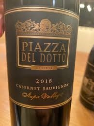 2018 Del Dotto Piazza Oakville Reserve Cabernet Sauvignon 750 ml