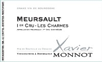 2016 Xavier Monnot Meursault Premier Cru- Les Charmes 750 ml