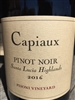 2016 Capiaux Pisoni Vineyard Pinot Noir, 750 ml