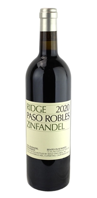 2020  Ridge Paso Robles Zinfandel, 750 ml