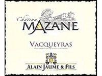 2015 Alain Jaume & Fils Chateau Mazane Vacqueyras 750 ml