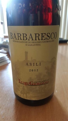 2012 Luigi Giordano Barbaresco 750 ml