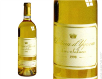 1998 Chateau d'Yquem Lur-Saluces Sauternes 375 ml