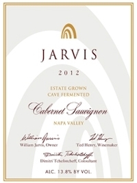 2012 Jarvis Estate Grown Cave Fermented Cabernet Sauvignon 750 ml
