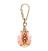 Pink Hamsa Key Ring by Ester Shahaf