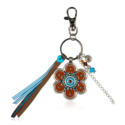 Flower Key Ring by Ester Shahaf