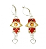 Oriental Hamsa Earrings - by Ester Shahaf