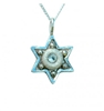 Shiny Star of David Necklace - Small by Ester Shahaf