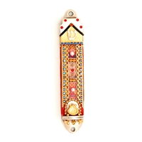 Pomegranate Mezuzah Case by Ester Shahaf