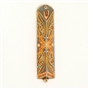 Golden Triangle Mezuzah Case by Ester Shahaf