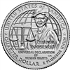 2023 - D Eleanor Roosevelt, American Women Quarter Series 40 Coin Roll