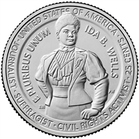 2025 - P and D Ida B. Wells, American Women Quarter Series 2 Coin