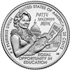 2024 - S Patsy Takemoto Mink, American Women Quarter Series Single Coin