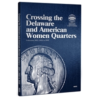 Whitman Folder #4950 - Crossing the Delaware and American Womens Quarters Folder 2021, 2022 - 2025