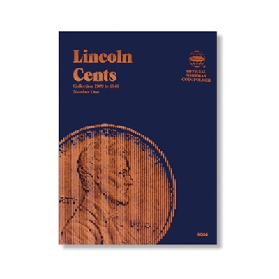 Whitman Folder #9004- Lincoln Cent 1909 - 1940 #1