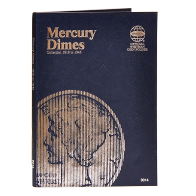 Whitman Folder #9014 - Mercury Dimes 1916 - 1945