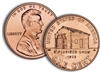 2009 VDB Lincoln Cent P&D 2 Roll Set - "Log Cabin"