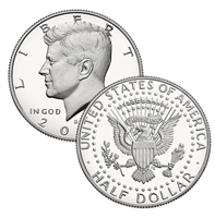 2000 - S Clad Proof Kennedy Half Dollar Single Coin