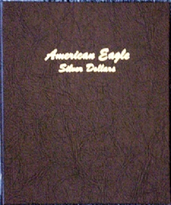 Dansco Deluxe American Eagle Silver Dollar Album #7181