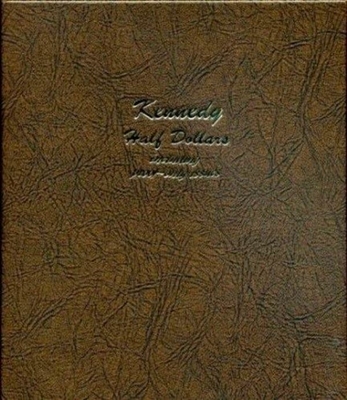 Dansco Deluxe Kennedy Half Dollar P,D&S Album #8166