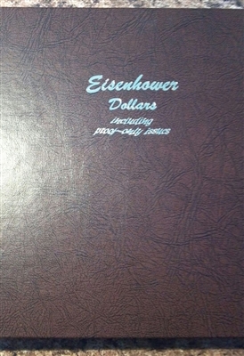 Eisenhower Dollar 32 Coin P, D, & S Set in Dansco Album