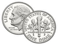 2018 - S Clad Proof Roosevelt Dime - Ultra Cameo