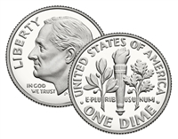 2019 - S Clad Proof Roosevelt Dime - Ultra Cameo