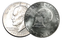 1976 S Type 1 Clad Proof Eisenhower Dollar