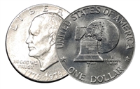 1976 S Type 2 Clad Proof Eisenhower Dollar