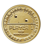 2021 American Innovation New Hampshire - Ralph Baer In-Home Video Game System $1 Coin - P and D 2 Coin Set