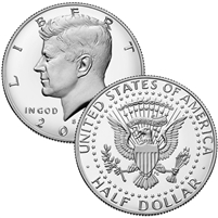 2024 S Clad Proof Kennedy Half Dollar - Ultra Cameo