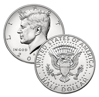 2022 D Kennedy Half Dollars - Roll of 20