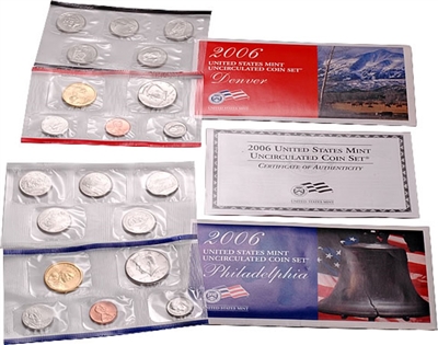 2006 U.S. Mint 20 Coin  Set in OGP with CoA