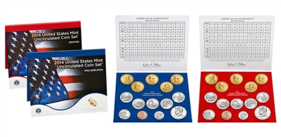 2014 U.S. Mint 28 Coin  Set in OGP with CoA