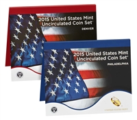 2015 P&D U.S. Mint Uncirculated 28 Coin Mint Set