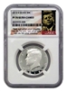 2016 - S NGC PF70 Silver Proof Kennedy Half Dollar Portrait Label