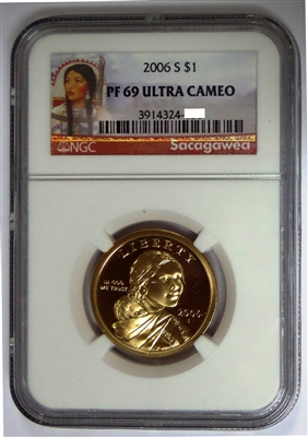 NGC PF69 2006 Sacagawea Dollar